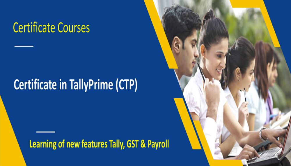 Certificate in Tally - Maatara Academy